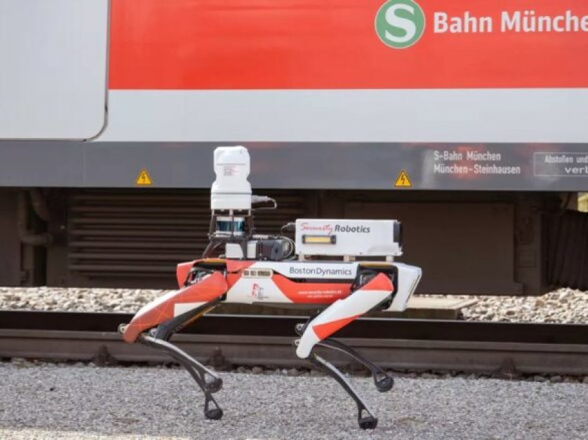 Deutsche Bahn dëshiron të luftojë “lyerjen me grafiti” në trena me një qen robot