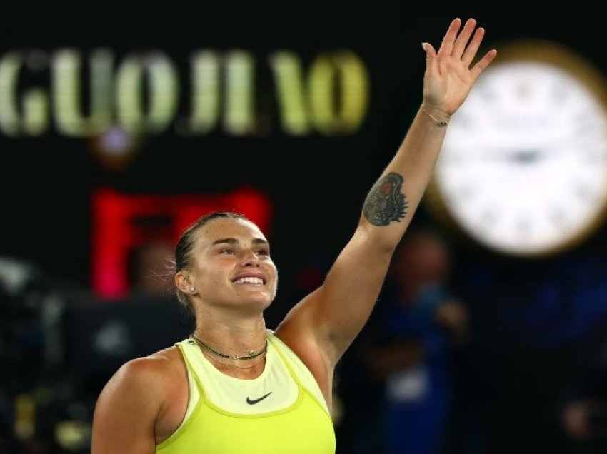 Sabalenka në finale për të tretin vit radhazi