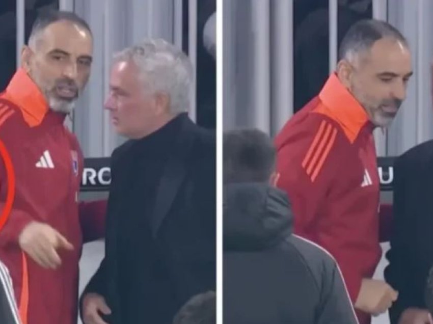 Jose Mourinho me një gabim ‘interesant’, ngatërron fizioterapistin me trajnerin e Lyonit