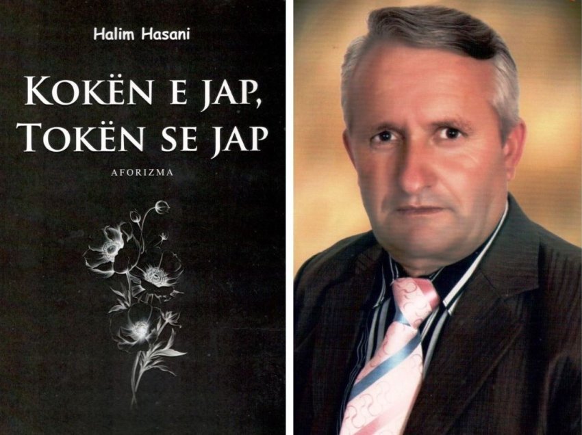 Halim Hasani – thyen rekordin në botimin e librave me aforizma shqiptarë