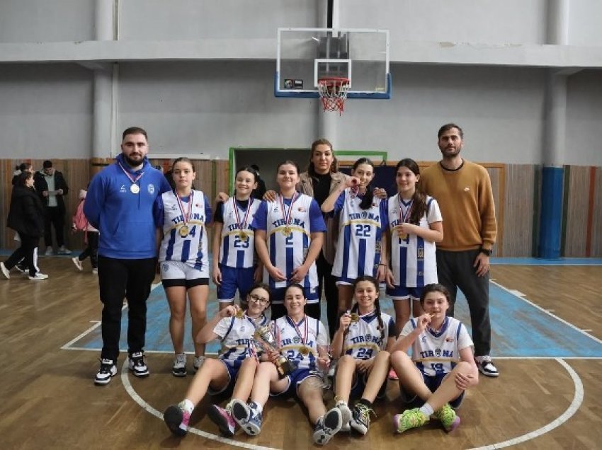 Tirana fiton kampionatin U14 për vajza