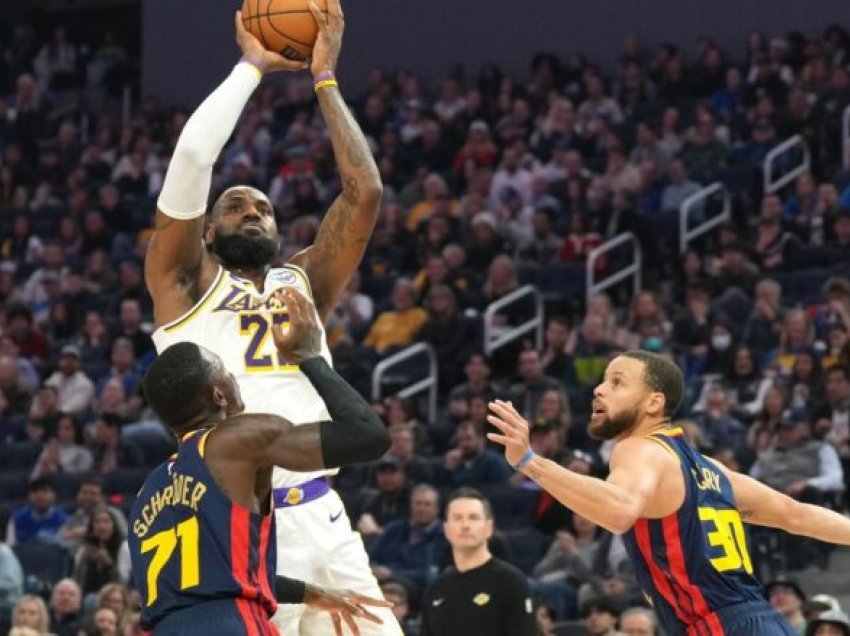 Lakers vazhdojnë me fitore, triumfojnë në udhëtim te Golden State Warriors