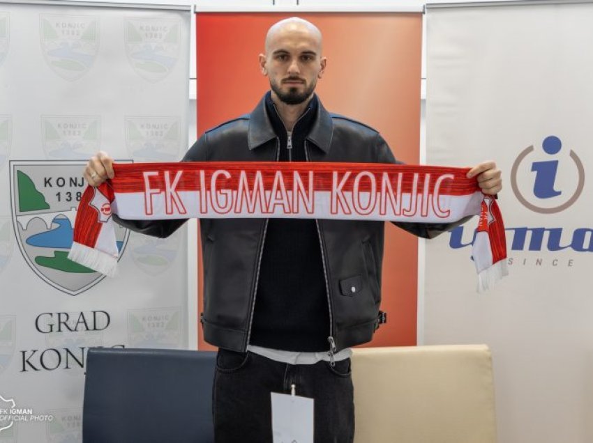 Nehar Sadiki prezantohet te Igman Konjic