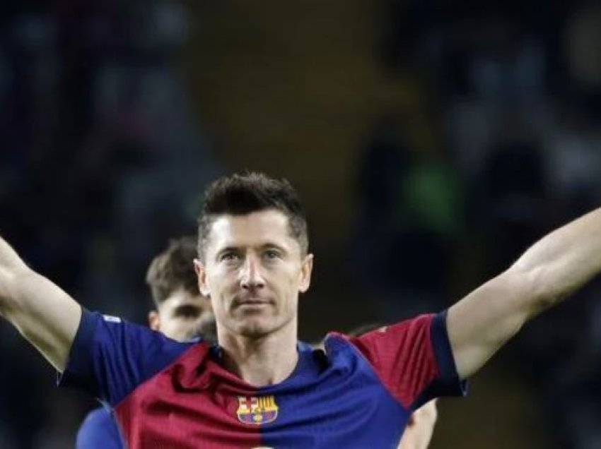 Lewandowski tregon nëse do të largohet nga Barcelona 