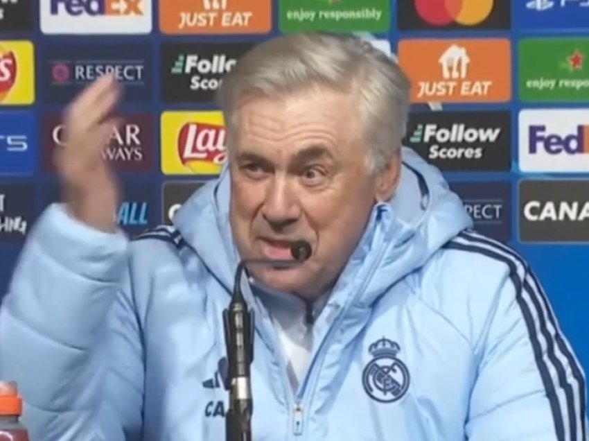 Ancelotti nuk kursen gazetarin