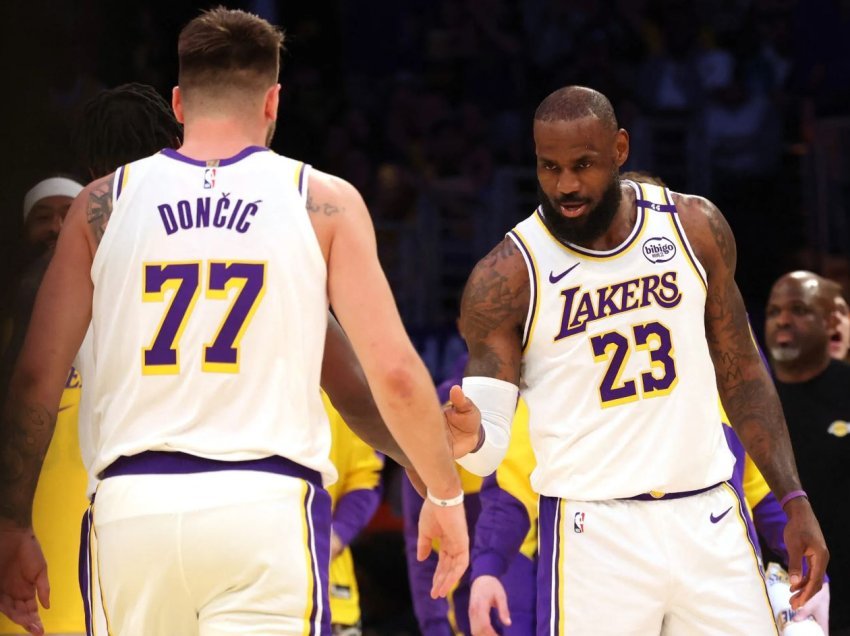 NBA/ Lakers “pa frena”, fitore në derbin kalifornian dhe vendi i dytë në renditje