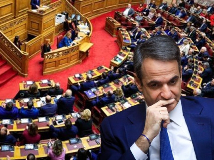 Kyriakos Mitsotakis i mbijeton mocionit të mosbesimit, parlamenti grek e rrëzon me 157 vota! Çfarë deklaroi kryeministri