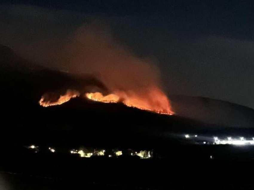 Ende po vazhdon përhapja e zjarrit në Bjeshkët e Deçanit