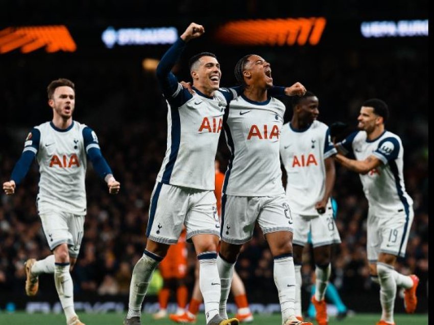 Tottenham e gjunjëzon skuadrën holandeze, shkon më tej